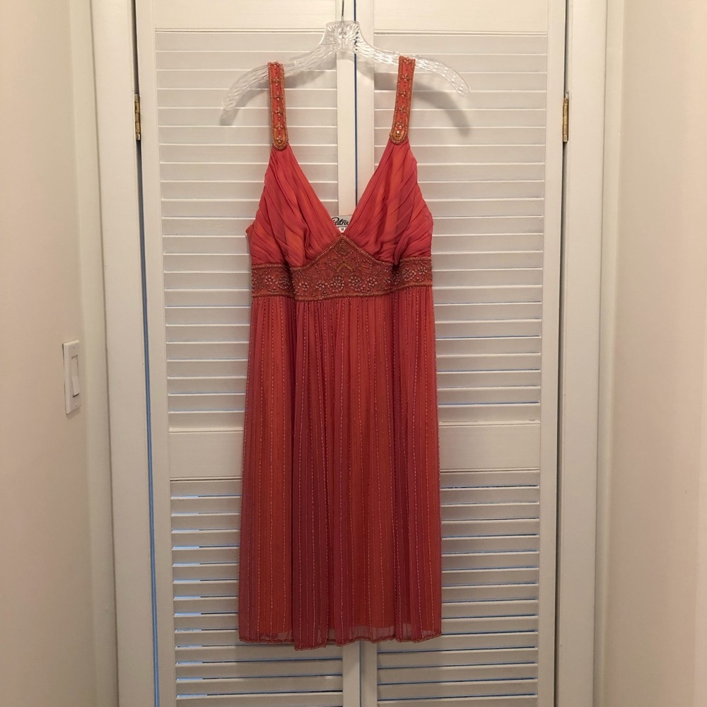 Patra Beaded Cocktail Dress